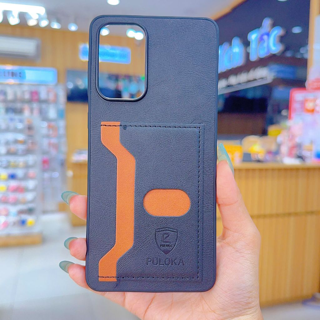 ** Ốp SS A73 Puloka da ngựa kèm ví card