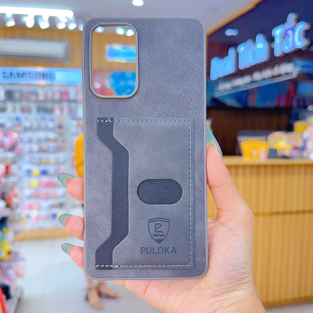 ** Ốp SS A73 Puloka da ngựa kèm ví card