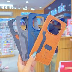 ** Ốp Xiaomi Redmi Note 14 Pro 4G Puloka da ngựa kèm ví card