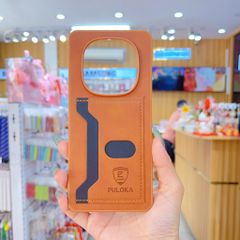 ** Ốp Xiaomi Redmi Note 14 Pro 4G Puloka da ngựa kèm ví card