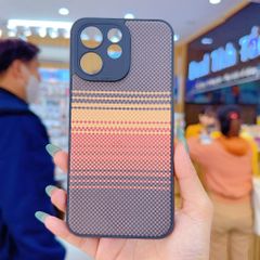 ** Ốp Reno 15F dẻo lưng giả da họa tiết Pixel