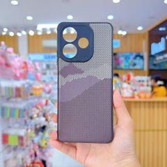 ** Ốp Oppo A5 Pro dẻo lưng giả da họa tiết Pixel