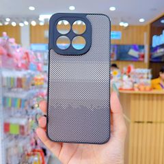 ** Ốp Xiaomi 15T dẻo lưng giả da họa tiết Pixel