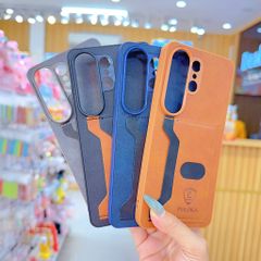 ** Ốp SS S26 Ultra Puloka da ngựa kèm ví card