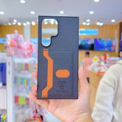 ** Ốp SS S22 Ultra Puloka da ngựa kèm ví card