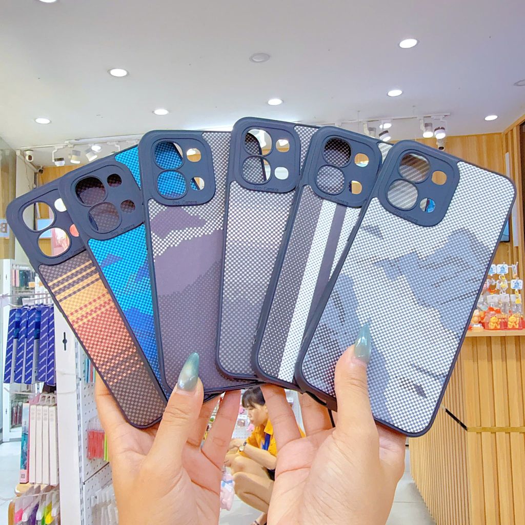 ** Ốp Oppo A6 Pro 5G dẻo lưng giả da họa tiết Pixel