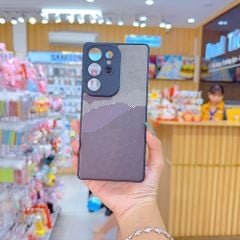 ** Ốp SS S24 Ultra dẻo lưng giả da họa tiết Pixel