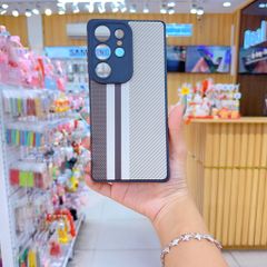** Ốp SS S25 Ultra dẻo lưng giả da họa tiết Pixel