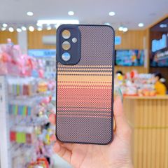 ** Ốp SS A34 dẻo lưng giả da họa tiết Pixel