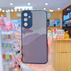 ** Ốp SS A34 dẻo lưng giả da họa tiết Pixel