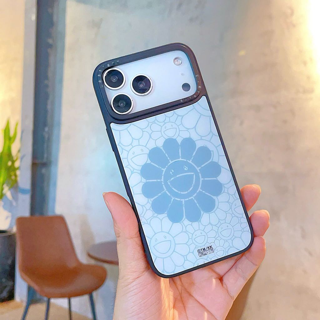 Ốp IP 17 Pro Max nhám đen camera Casetify