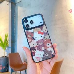Ốp IP 17 Pro Max nhám đen camera Casetify