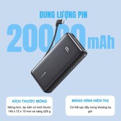 ** PDP Anker Zolo A110E 20.000mAh 22.5W kèm cáp