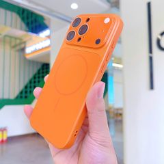 ** Ốp IP 14 Pro Max Likgus Yuan độ 17 lưng nhám magsafe viền dẻo