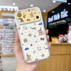 ** Ốp IP 11 6.1 vân da viền dẻo xi bạc camera in hình