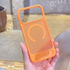 ** Ốp IP 17 Pro Max Likgus Beta lưng nhám giá đỡ magsafe