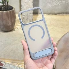 ** Ốp IP 17 Pro Max Likgus Beta lưng nhám giá đỡ magsafe