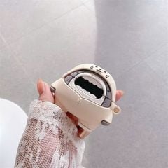 ** Case Airpods 4 dẻo cá mập cầu vòng