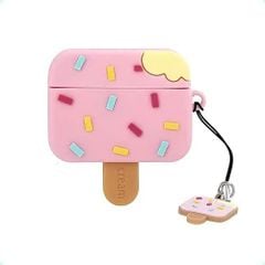 ** Case Airpods 4 dẻo cây kem hồng