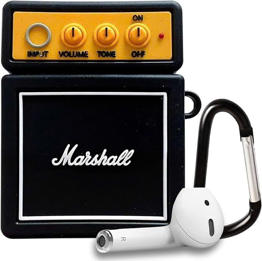 ** Case Airpods 4 dẻo loa Marshall