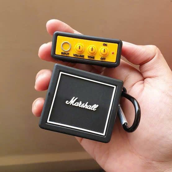 ** Case Airpods 4 dẻo loa Marshall
