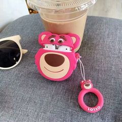 ** Case Airpods 4 dẻo mặt Lotso
