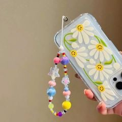 ** Dây đeo điện thoại ngôi sao hạt tròn