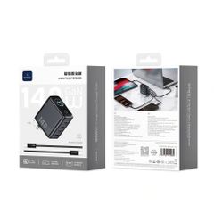 Bộ sạc Type C to Type C Wiwu Voyager 140W