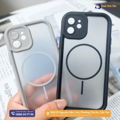 Ốp IP 12 6.1 Likgus lưng nhám magsafe viền tản nhiệt