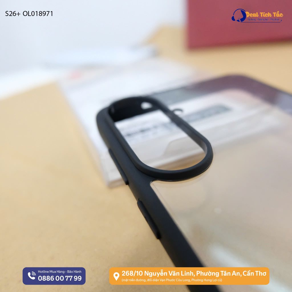 ** Ốp SS S26 Plus Likgus trong viền màu camera trơn