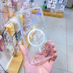 Ốp SS S25 Ultra Kingbon trong Magsafe viền dẻo BVC