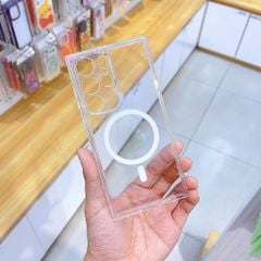 Ốp SS S23 Ultra Kingbon trong Magsafe viền dẻo BVC