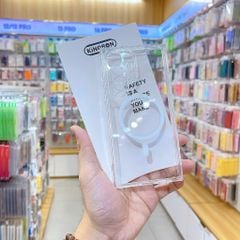Ốp SS S24 Ultra Kingbon trong Magsafe viền dẻo BVC