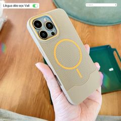 Ốp IP 15 Pro Max Likgus dẻo sọc vali