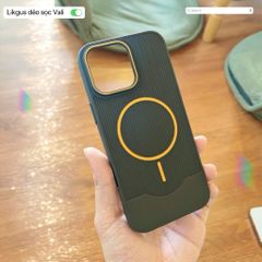 Ốp IP 16 Pro Max Likgus dẻo sọc vali