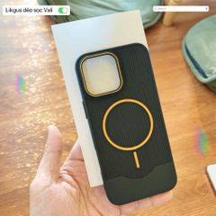Ốp IP 16 Pro Max Likgus dẻo sọc vali