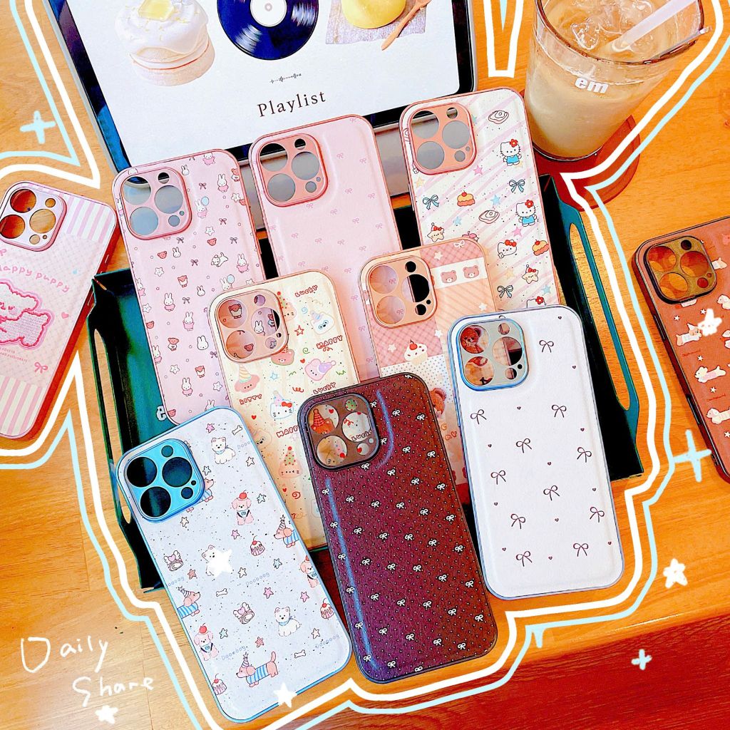 Ốp IP 15 Pro Max vân da phồng viền dẻo xi màu