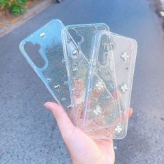 ** ỐP SS A24 dẻo lưng kim tuyến đính charm