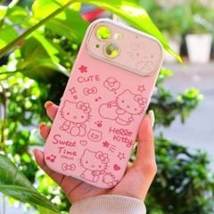 ** Ốp IP 13 6.1 vân da viền màu