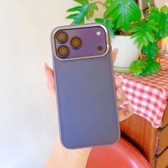 ** Ốp IP 17 Pro Max Sulada nhám viền màu