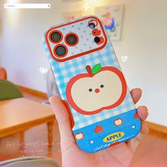 ** Ốp IP 17 Pro vân da viền màu