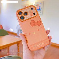 ** Ốp IP 17 Pro vân da viền màu