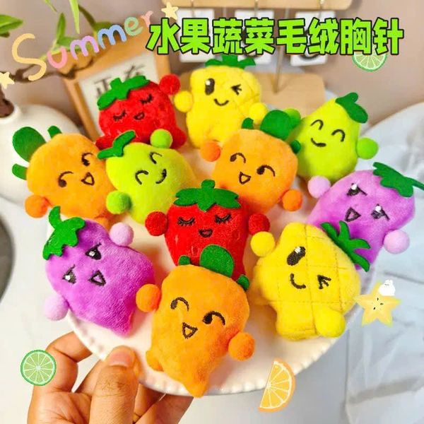 ** Móc khóa bông hoa quả nhiều màu