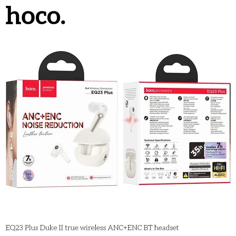 Tai nghe Bluetooth Hoco EQ23 Plus ANC + ENC