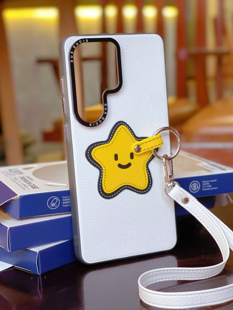 ** Ốp SS S26 Ultra Duxducis Luvy da PU kèm dây