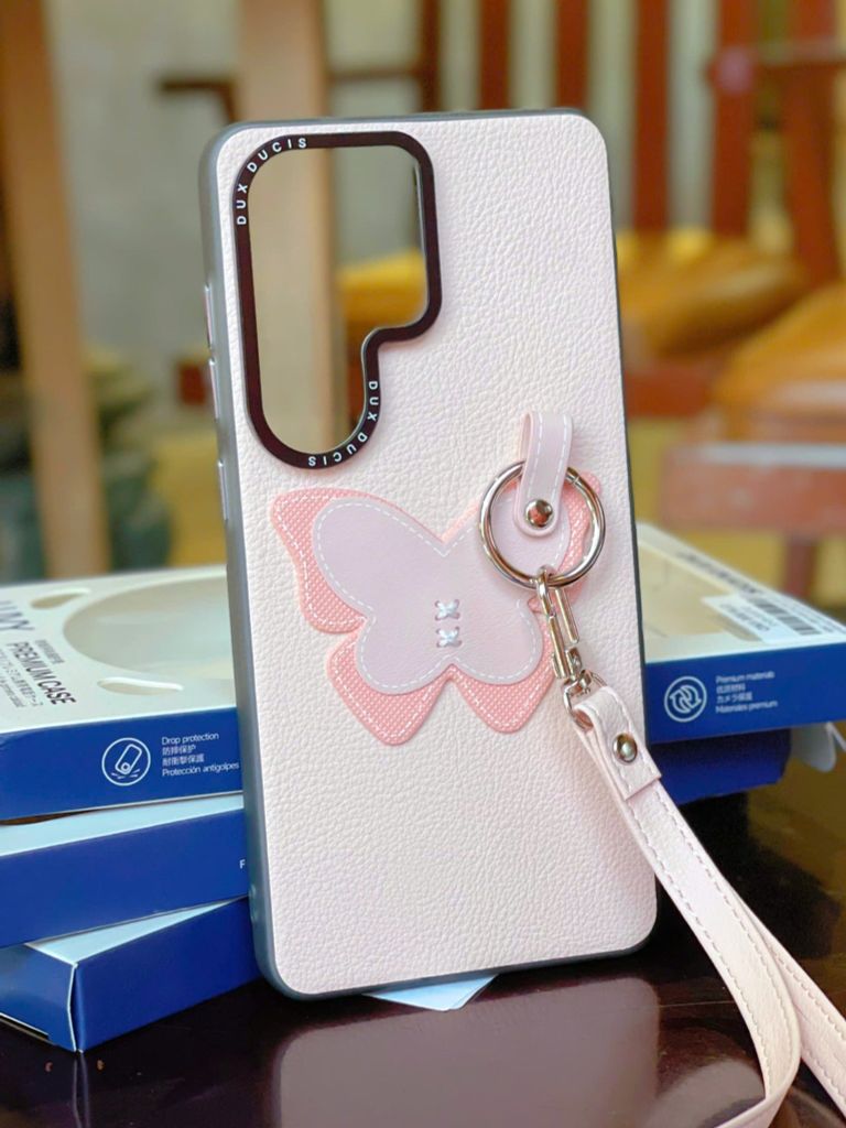 ** Ốp SS S26 Ultra Duxducis Luvy da PU kèm dây