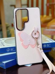 ** Ốp SS S26 Ultra Duxducis Luvy da PU kèm dây