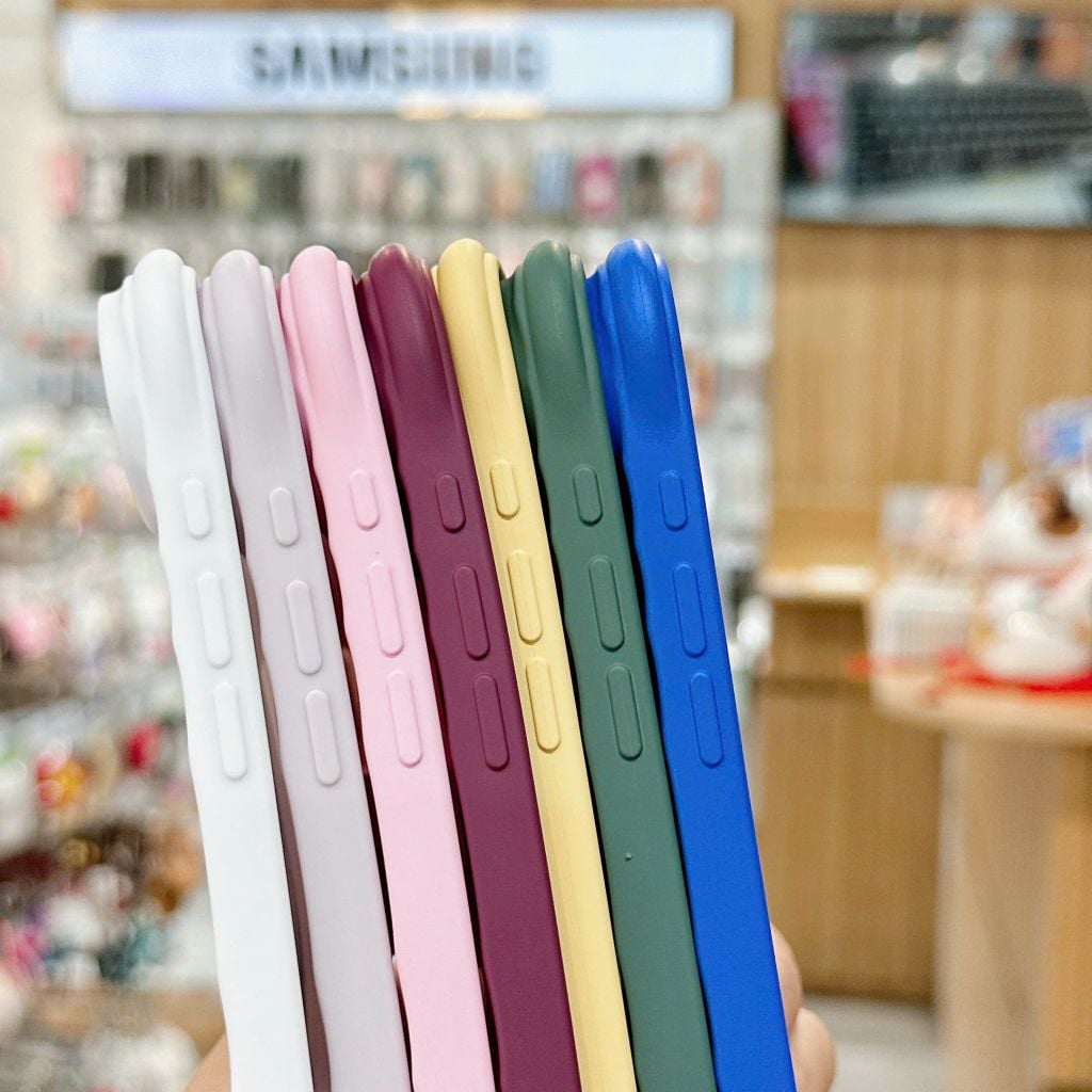 ** Ốp IP 17 Air silicon vân sóng tròn magsafe