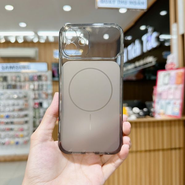 Ốp IP 16 6.1 độ 17 dẻo lưng nhám vòng viền trong