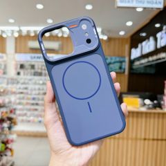 Ốp IP 13 6.1 Likgus nhám hai màu Magsafe độ 17